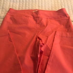 TALBOTS CORAL pants, 12. NWT. Non pet/non smoke.